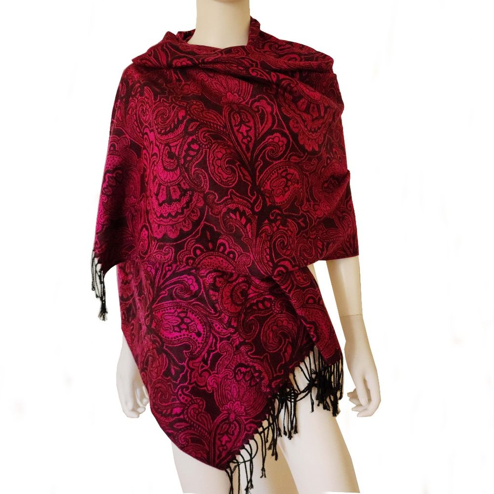 Sasha Vintage Wool Pashmina